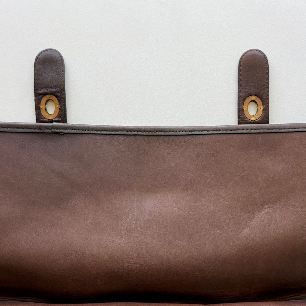 Rare Vintage Coach 5080 Brown Briefcase “Brief Bag” Made in NYC 1980s - Picture 4 of 14
